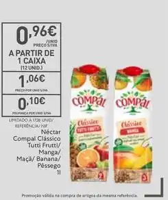 Recheio Compal - néctar promoção