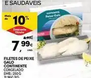 Continente Bom dia Continente - filetes de peixe galo promoção