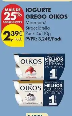 Pingo Doce Oikos - iogurte grego oikos promoção