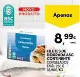 Continente Bom dia Continente - filetes de dourada asc promoção