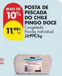Pingo Doce Pingo doce - posta de pescada do chile promoção