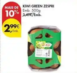 Pingo Doce Zespri - kiwi green promoção