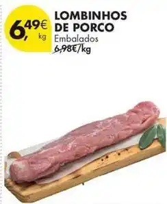 Pingo Doce Lomsinhos de porco promoção