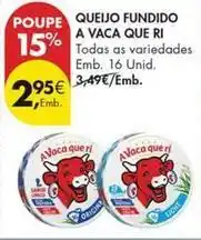 Pingo Doce A vaca que ri - queijo fundido promoção