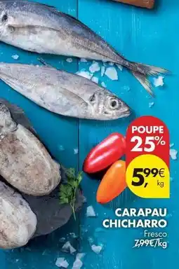Pingo Doce Carapau chicharro promoção