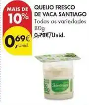 Pingo Doce Santiago - queijo fresco de vaca promoção