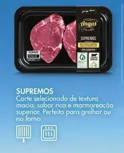 Pingo Doce Angus - corte selecionado de textura macia, sabor rico e marmorea promoção