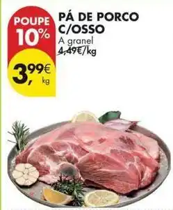 Pingo Doce A+ - pâ de porco c/osso promoção