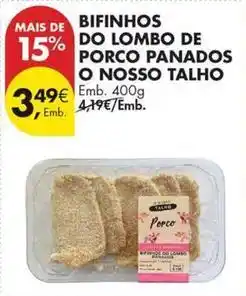 Pingo Doce Bifinhos do lombo de porco promoção