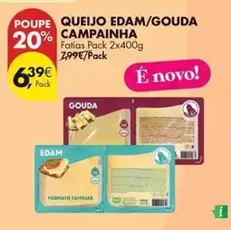 Pingo Doce Campainha - queijo edam/gouda promoção