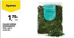 Continente Bom dia Continente - caldo verde promoção