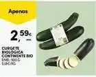 Continente Bom dia Continente bio - curgete biologica promoção