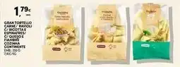 Continente Bom dia Continente - gran tortello carne/ ravioli c/riotab a e esquier/biog e fiambre promoção