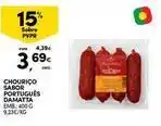 Continente Bom dia Damatta - chouriço sabor português promoção