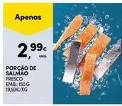 Continente Bom dia Porcao de salmão promoção