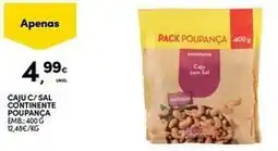 Continente Bom dia Continente - caju c/ sal promoção