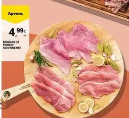 Continente Bom dia Continente - bifanas de porco promoção
