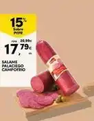Continente Bom dia Campofrio - salame palaciego promoção
