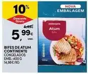 Continente Bom dia Continente - bifes de atum promoção
