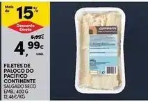 Continente Bom dia Continente - filetes de paloco do pacífico promoção