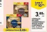 Continente Bom dia Continente - cápsulas de café compativeis c/ dolce gusto promoção