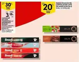 Continente Bom dia Buondi - capsulas de cafe promoção