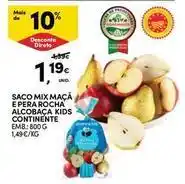 Continente Bom dia Mix - saco maçã e pera rocha alcobaça kids promoção