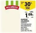 Continente Bom dia Milaneza - massas espirais promoção