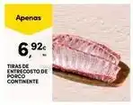 Continente Bom dia Continente - tiras de entrecosto de porco promoção