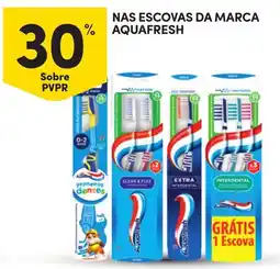 Continente escovas da marca aquafresh promoção