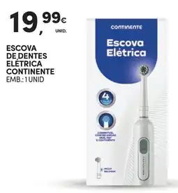 Continente escova de dentes elétrica continente promoção