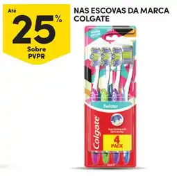 Continente escovas da marca colgate promoção