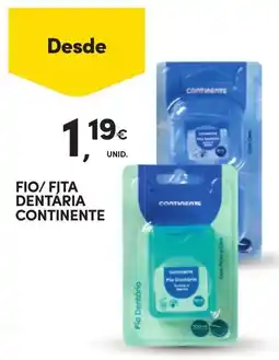 Continente Fio dentário continente promoção