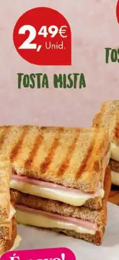 Pingo Doce Tosta mista promoção