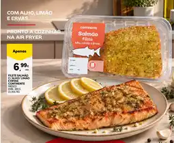Continente Filete salmão c/ alho/ limão e ervas continente fresco promoção