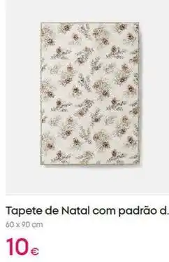 Pepco com - tapete de natal com padrao d.o promoção