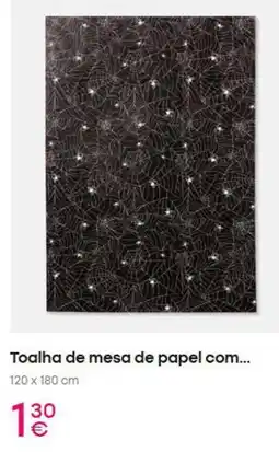 Pepco Toalha de mesa de papel com promoção