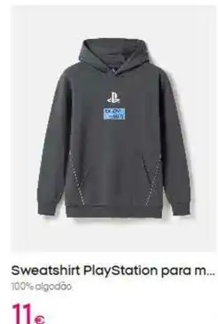 Pepco B! - sweatshirt playstation para m promoção