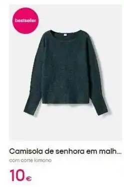 Pepco com - camisola de senhora em malh promoção