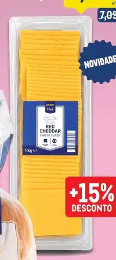 Makro Queijo cheddar promoção