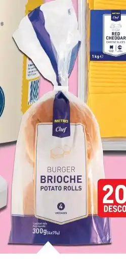 Makro Pão brioche de batata doce para hamburguer promoção