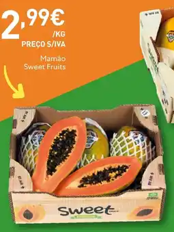 Recheio Mamão sweet fruits promoção