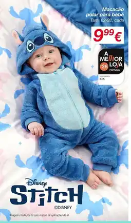 kik Macacão polar para bebé promoção