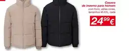 kik Casaco de inverno para homem promoção
