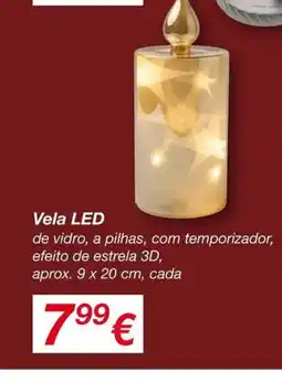 kik Vela LED promoção
