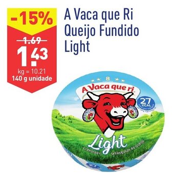 ALDI A Vaca Que Ri Queijo Fundido Light promoção