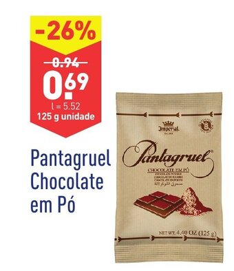 Pantagruel Chocolate em Pó 125g