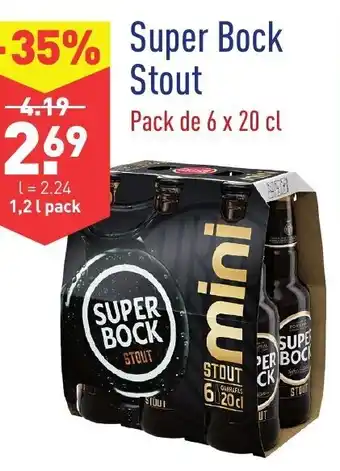 ALDI Super Bock Stout 1,2L promoção