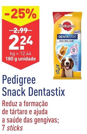 ALDI Pedigree Snack Dentastix 180g promoção