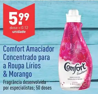 ALDI Comfort Amaciador COncentrado para a Roupa Lírios & Morango promoção